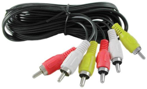 Audio-video Cable 6' Rca Nippon