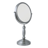 Zadro Two-sided Swivel Mirror 1x & 10x Mag. Satin Nickel