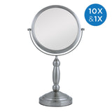 Zadro Two-sided Swivel Mirror 1x & 10x Mag. Satin Nickel