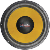 American Bass 12” Dual 1ohm 4” Vc Competition Sub 4000w Max