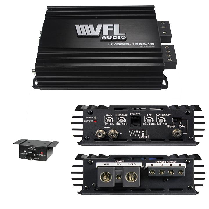 Vfl Audio Hybrid Amplifier Linkable D Class 1900w Max