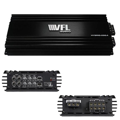 Vfl Audio Hybrid Amplifier 4 Channel 1000 Watts Max