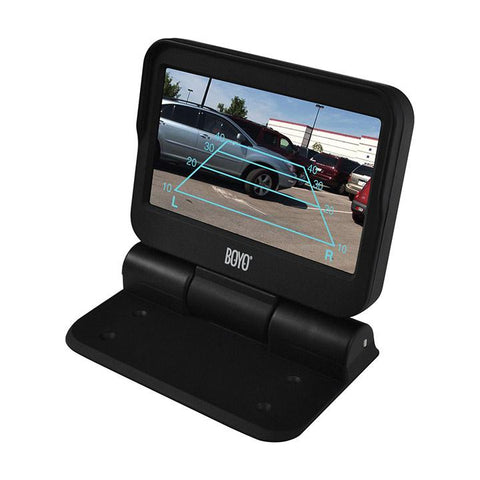 Boyo 4.3" Motorized Flip Up Back Up Monitor