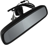 Boyo 4.3" Oe Style Rear View Mirror Monitor With Compass & Temperature