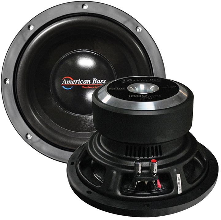 American Bass 10" Woofer 900w Max 4 Ohm Dvc