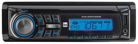 Dual Am-fm-cd Receiver Front 3.5mm Aux Input 60w