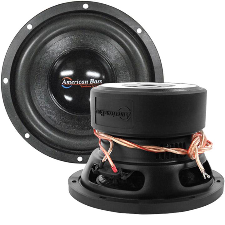 American Bass 8" Woofer 600w Max 4 Ohm Dvc