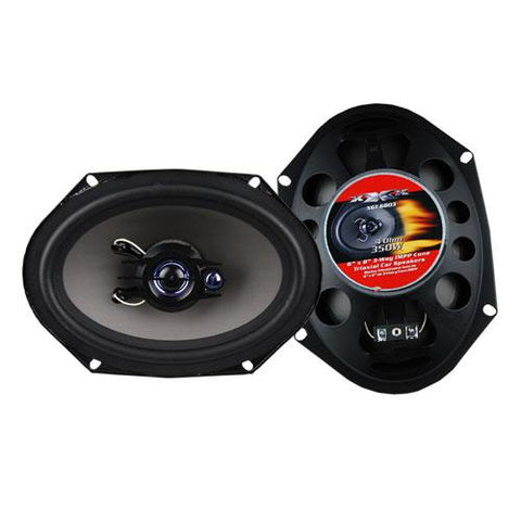 Speaker 6x8" 3-way Xxx 350 Watts (no Grills)