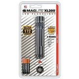 Maglite  Xl200 3cell Aaa Led Flashlight Gray-blister Pack