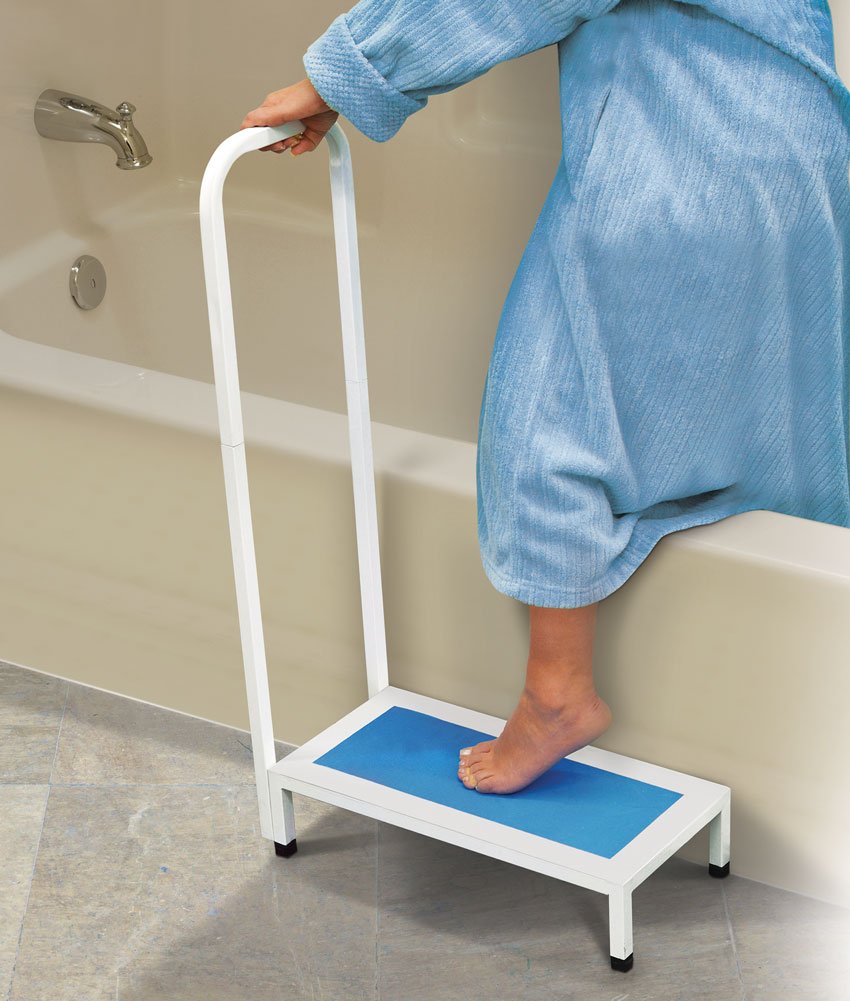 Jobar Bath Step With Handle